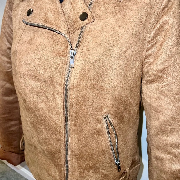Jack Faux Sued Jacket - Picture 4 of 4